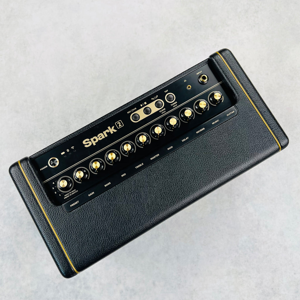 Positive Grid Spark 2 50w 2x4" Modeling Guitar Combo - Black - 2