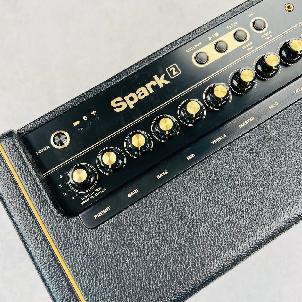 Positive Grid Spark 2 50w 2x4" Modeling Guitar Combo - Black - 3