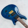PRS Custom 24 10-Top Birds Brazilian Rosewood Gold Hardware 1990 - Royal Blue - 6