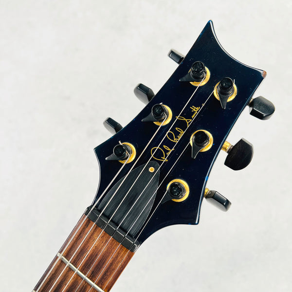 PRS Custom 24 10-Top Birds Brazilian Rosewood Gold Hardware 1990 - Royal Blue - 13