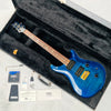 PRS Custom 24 10-Top Birds Brazilian Rosewood Gold Hardware 1990 - Royal Blue - 25