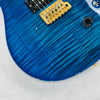PRS Custom 24 10-Top Birds Brazilian Rosewood Gold Hardware 1990 - Royal Blue - 8