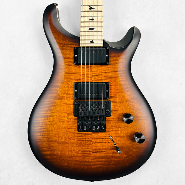 PRS DW CE 24 Floyd Dustie Waring Signature 2023 - Burnt Amber Smokeburst - 1