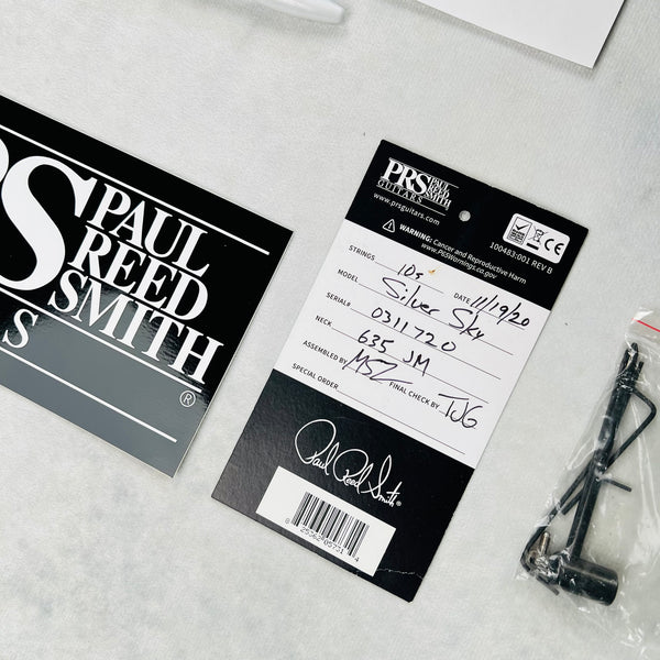 PRS John Mayer Silver Sky Maple Fingerboard 2020 - Midnight Rose - 21