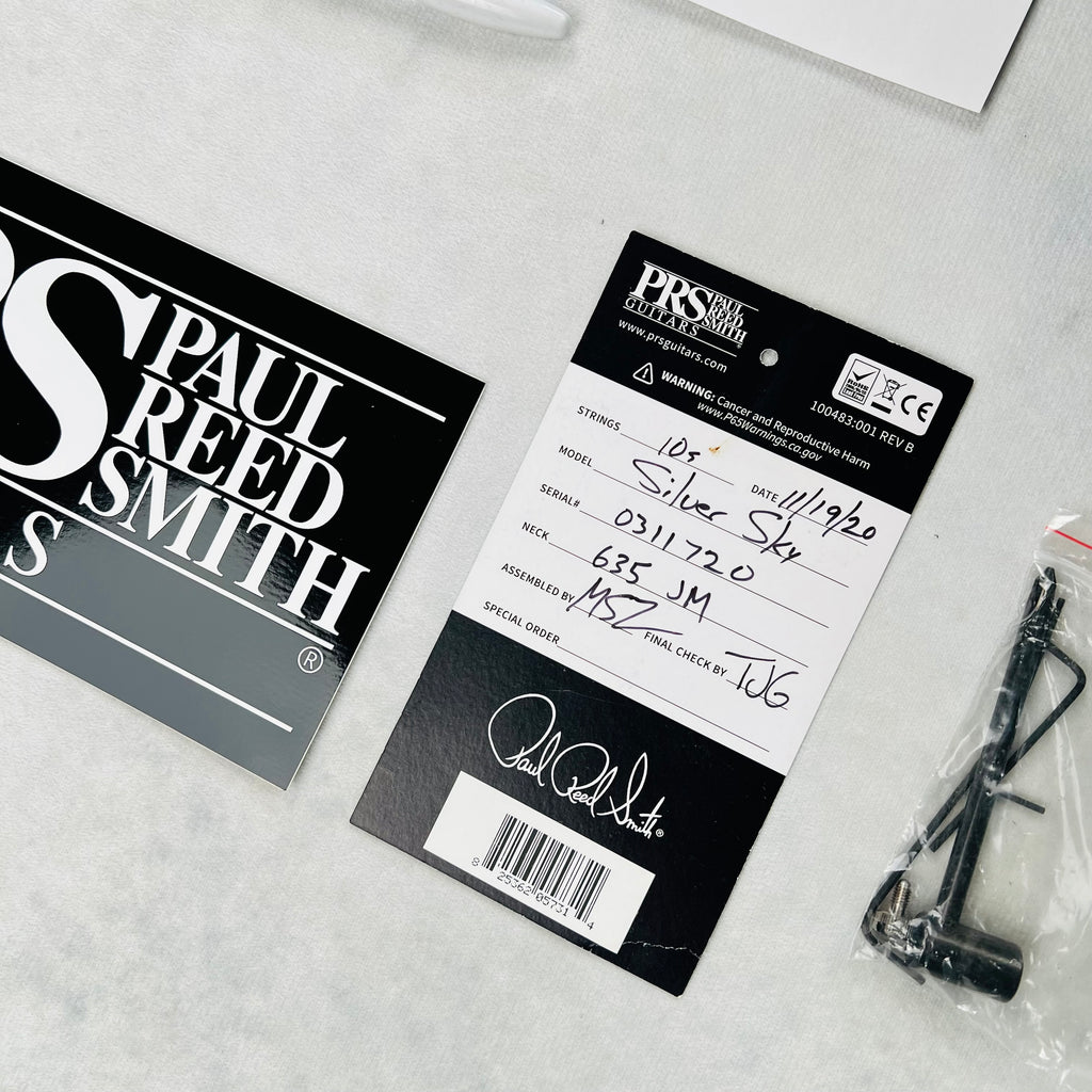 PRS John Mayer Silver Sky Maple Fingerboard 2020 - Midnight Rose - 21