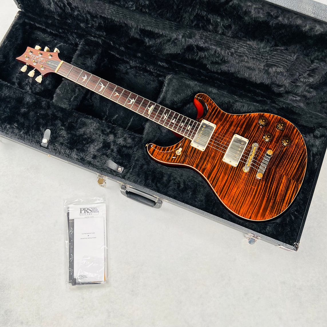 PRS McCarty 594 10-Top Electric Guitar - Orange Tiger | Tone Wolf
