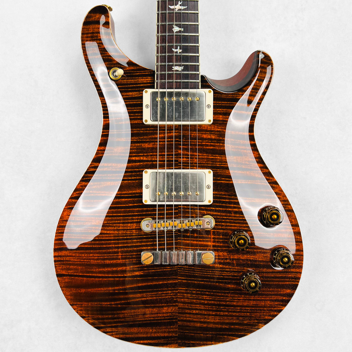 PRS Mccarty 594 10top 美品 PRS McCarty 594 10-Top Electric Guitar - Orange Tiger | Tone Wolf