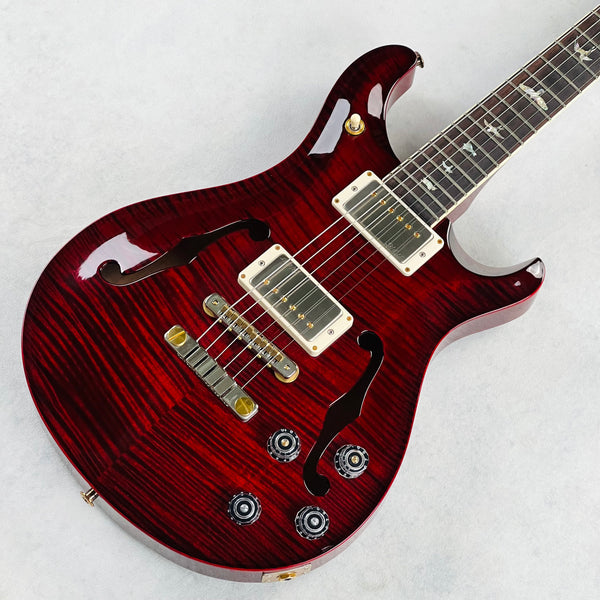 PRS McCarty 594 Hollowbody II 10-Top 2022 - Fire Red Burst - 10