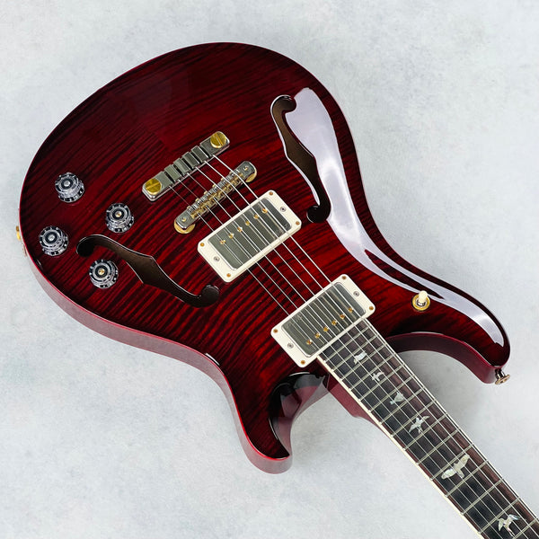 PRS McCarty 594 Hollowbody II 10-Top 2022 - Fire Red Burst - 13