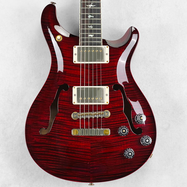 PRS McCarty 594 Hollowbody II 10-Top 2022 - Fire Red Burst - 1