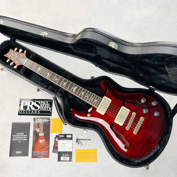 PRS McCarty 594 Hollowbody II 10-Top 2022 - Fire Red Burst - 24