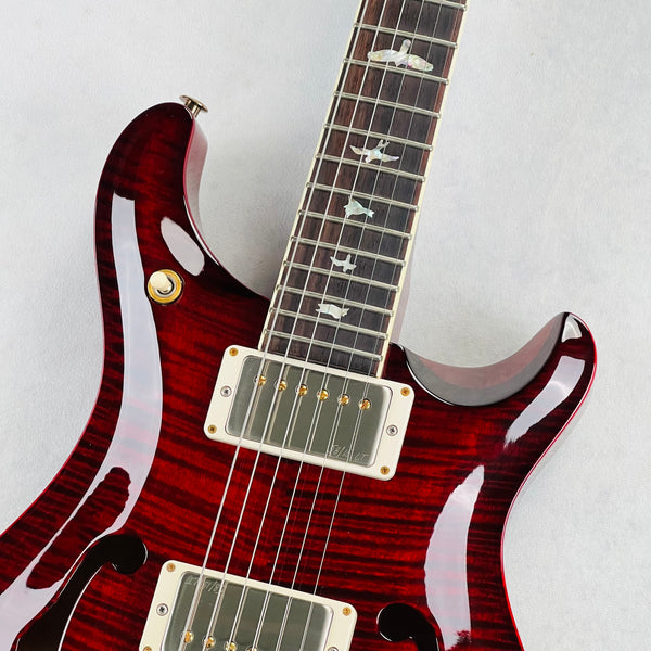 PRS McCarty 594 Hollowbody II 10-Top 2022 - Fire Red Burst - 3