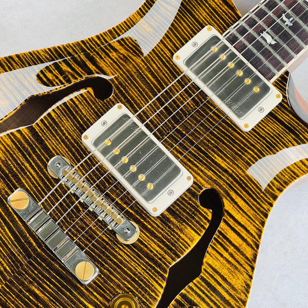 PRS McCarty 594 Hollowbody II 10-Top 2024 - Yellow Tiger - 10