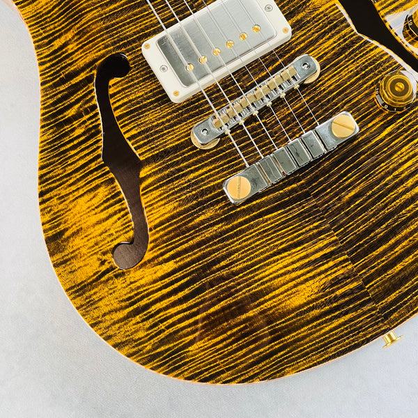 PRS McCarty 594 Hollowbody II 10-Top 2024 - Yellow Tiger - 7