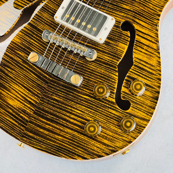 PRS McCarty 594 Hollowbody II 10-Top 2024 - Yellow Tiger - 8