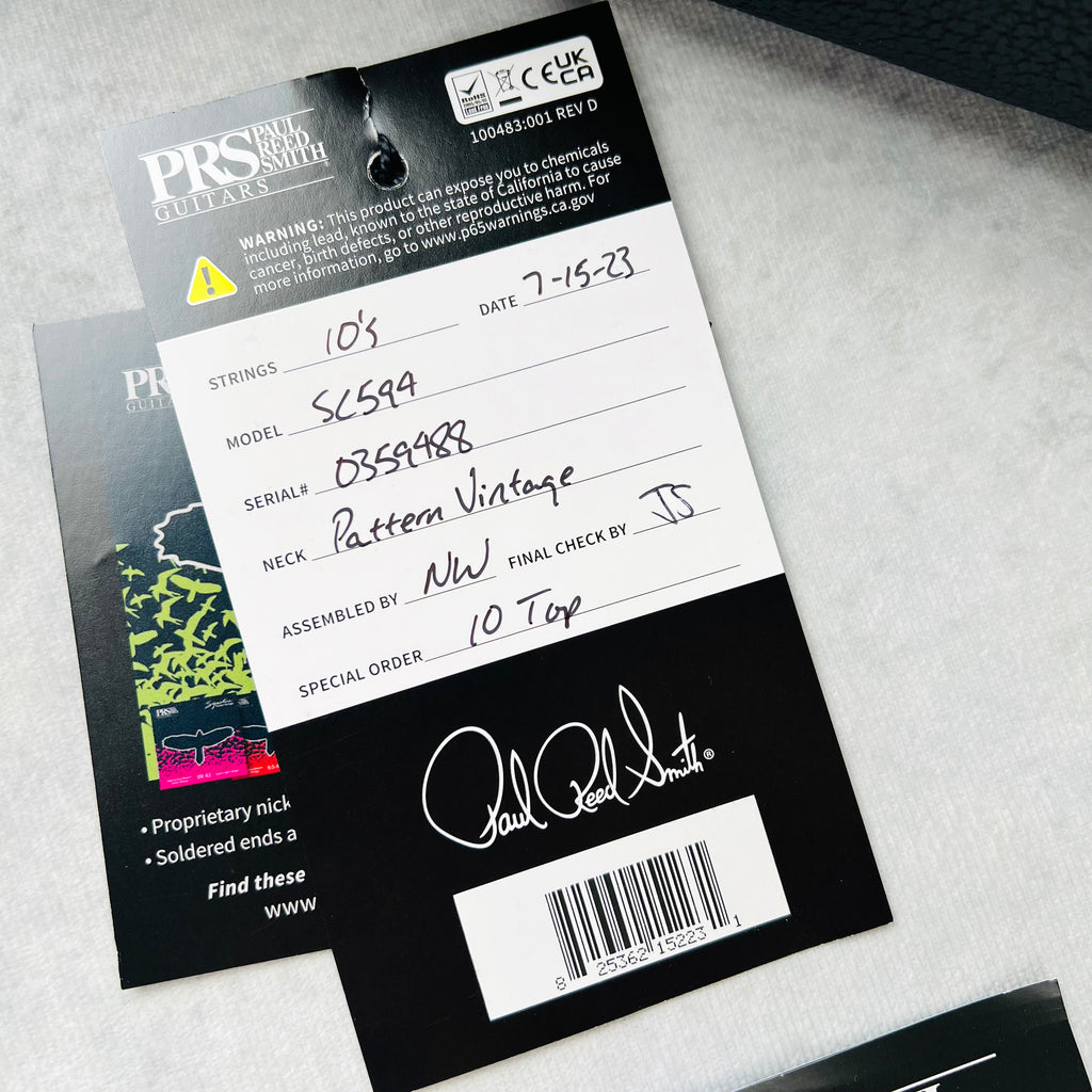 PRS McCarty 594 Singlecut 10-Top 2023 - Purple Mist - 20