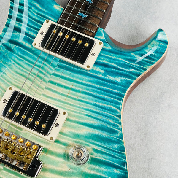 PRS Private Stock DGT Flame Top Ziricote Neck 2024 - Bahamian Glow - 10