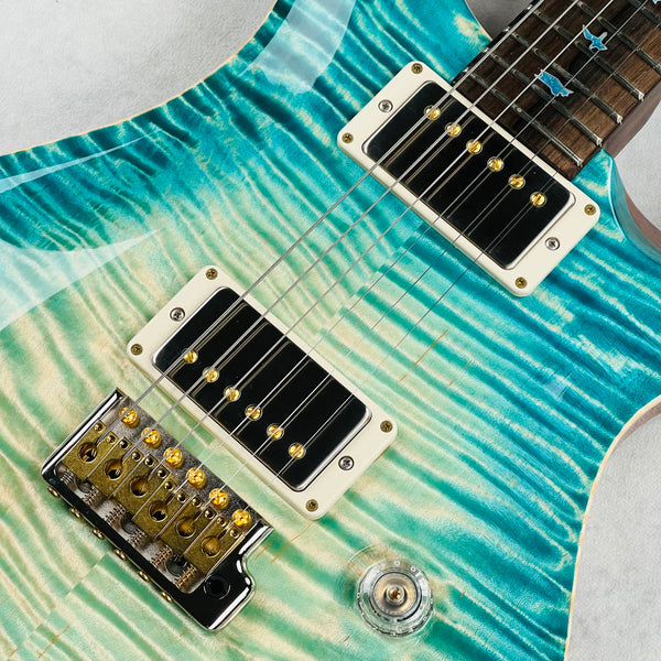 PRS Private Stock DGT Flame Top Ziricote Neck 2024 - Bahamian Glow - 11
