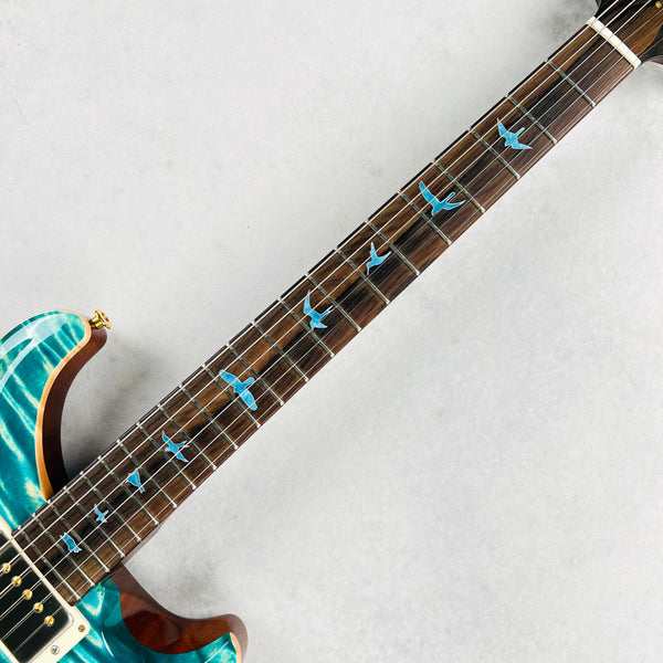 PRS Private Stock DGT Flame Top Ziricote Neck 2024 - Bahamian Glow - 12