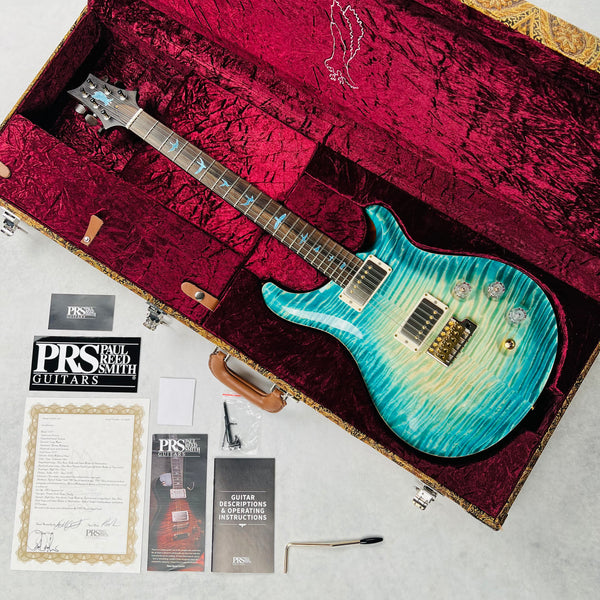 PRS Private Stock DGT Flame Top Ziricote Neck 2024 - Bahamian Glow - 21