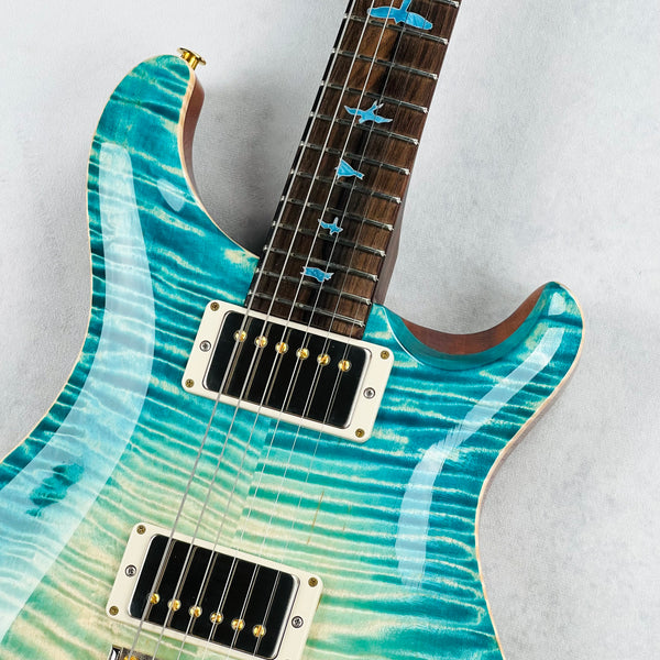 PRS Private Stock DGT Flame Top Ziricote Neck 2024 - Bahamian Glow - 7