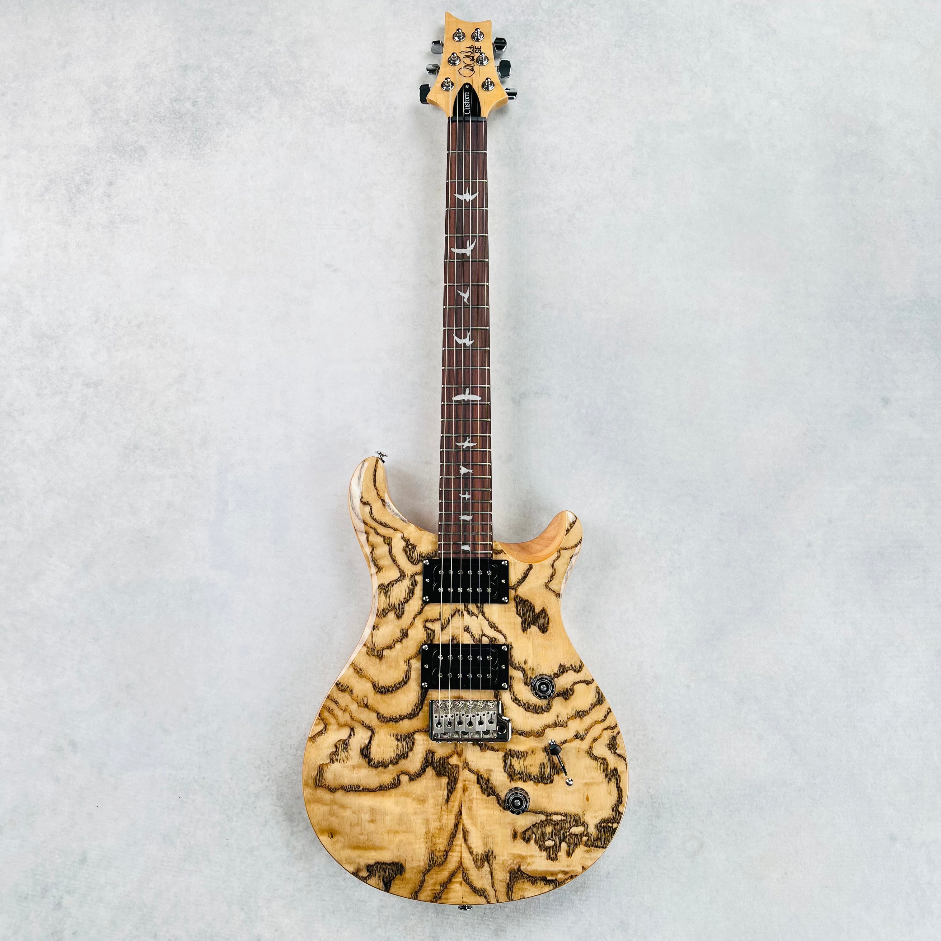 PRS SE Custom 24 Burled Ash Exotic Limited Edition w/ Case