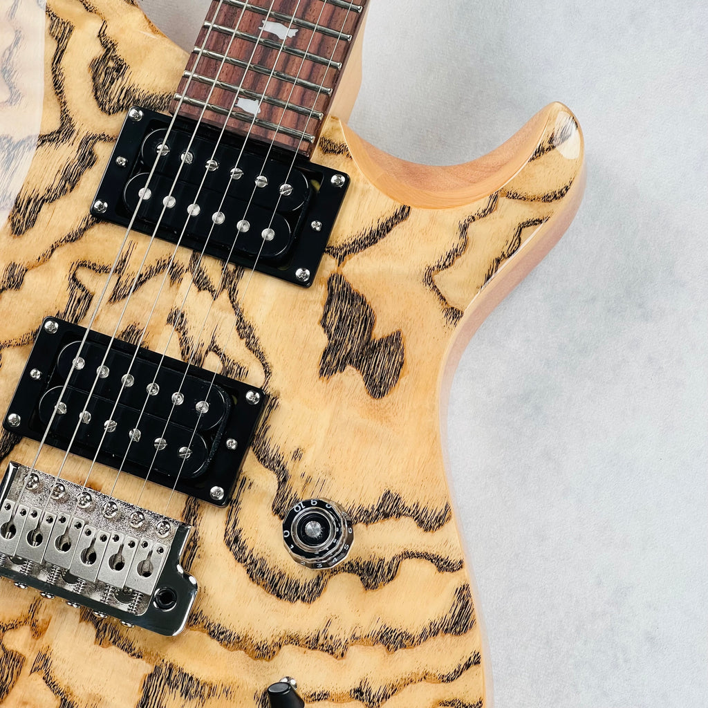PRS SE Custom 24 Burled Ash Exotic Limited Edition w/ Case 2025 - Natural - 6