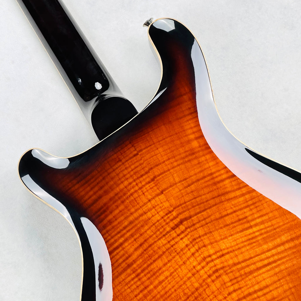 PRS SE Hollowbody II Piezo 2022 - Black Gold Burst - 13