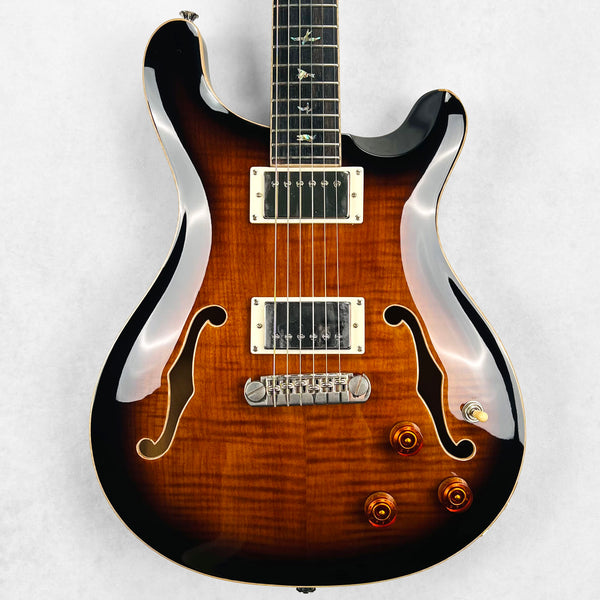PRS SE Hollowbody II Piezo 2022 - Black Gold Burst - 1