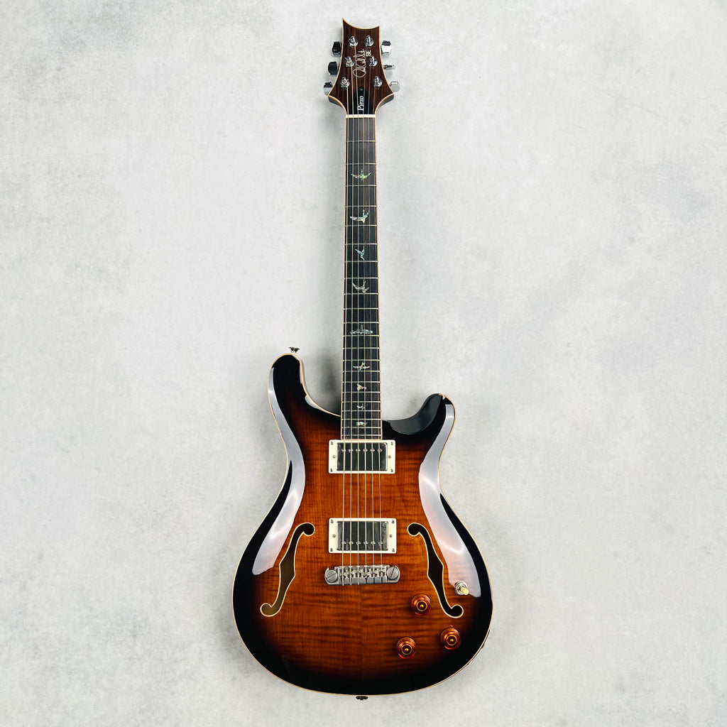 PRS SE Hollowbody II Piezo 2022 - Black Gold Burst - 2