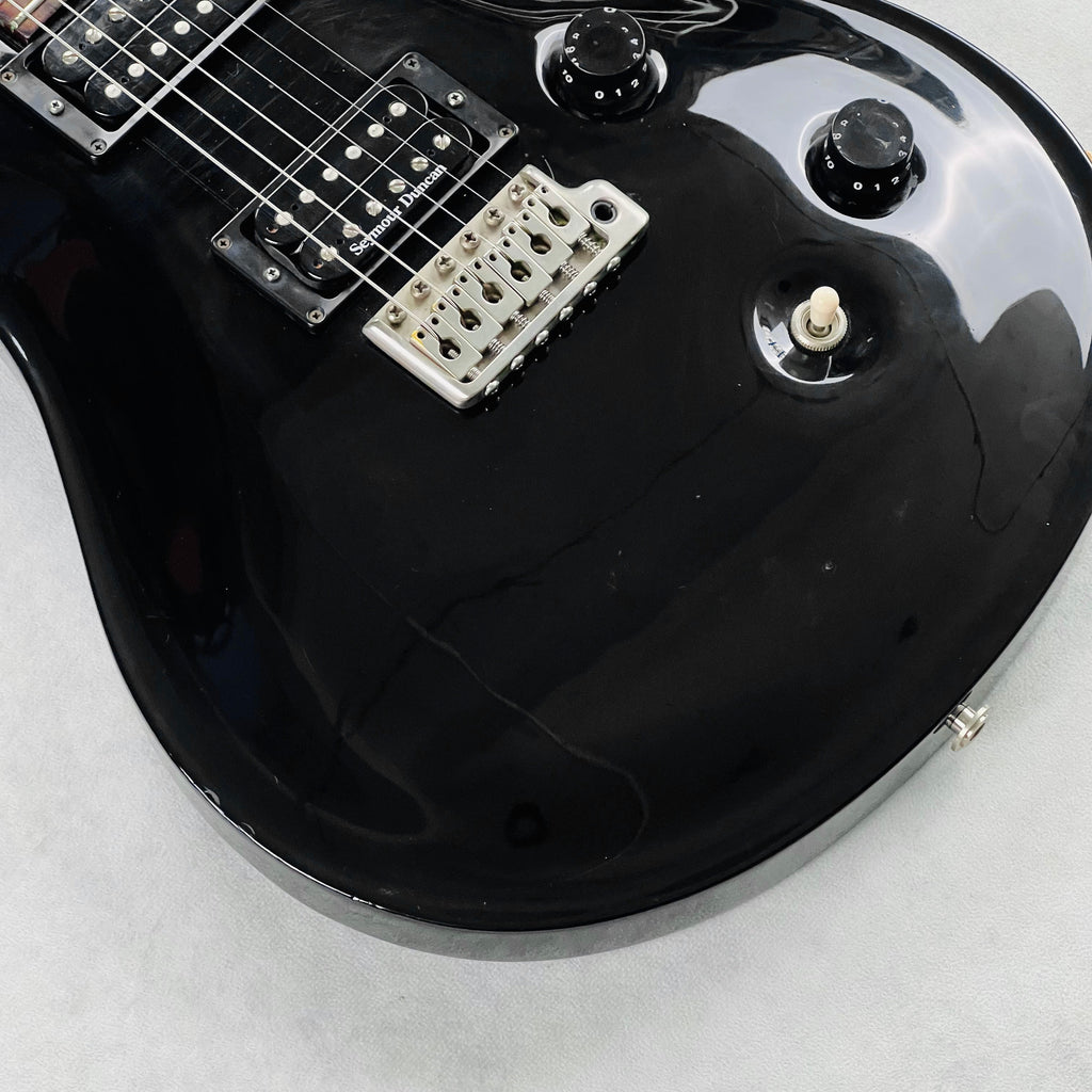 PRS Standard 24 Moon Inlay Electric Guitar 1993 - Black - 4