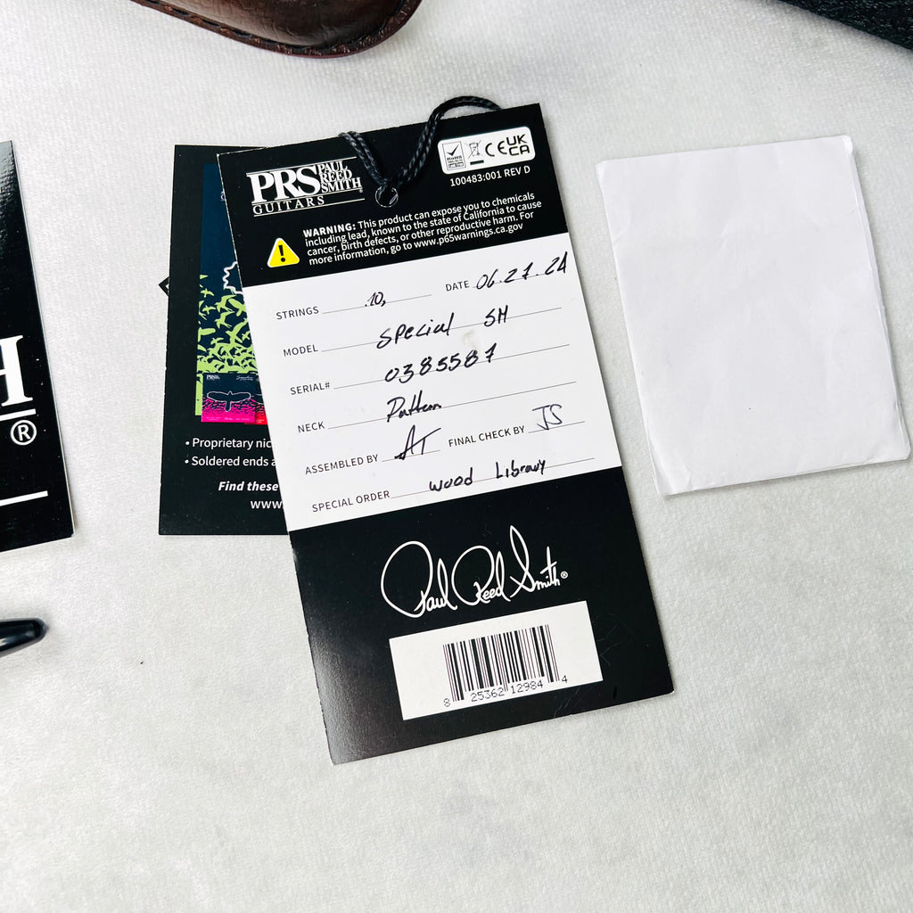 PRS Wood Library Special Semi-Hollow Brazilian Fingerboard 2024 - Gray Black - 19