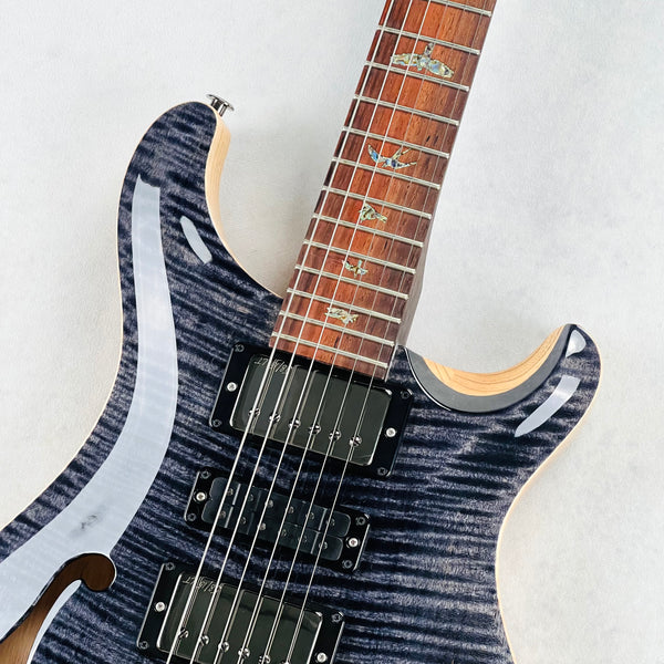 PRS Wood Library Special Semi-Hollow Brazilian Fingerboard 2024 - Gray Black - 6