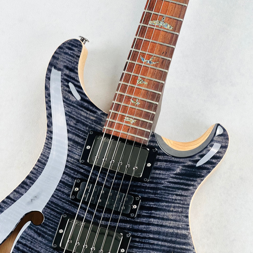 PRS Wood Library Special Semi-Hollow Brazilian Fingerboard 2024 - Gray Black - 6