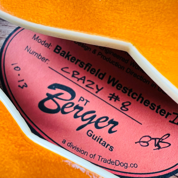PT Berger Bakersfield Westchester II Crazy #8 2013 - Western Sunset Orange - 8