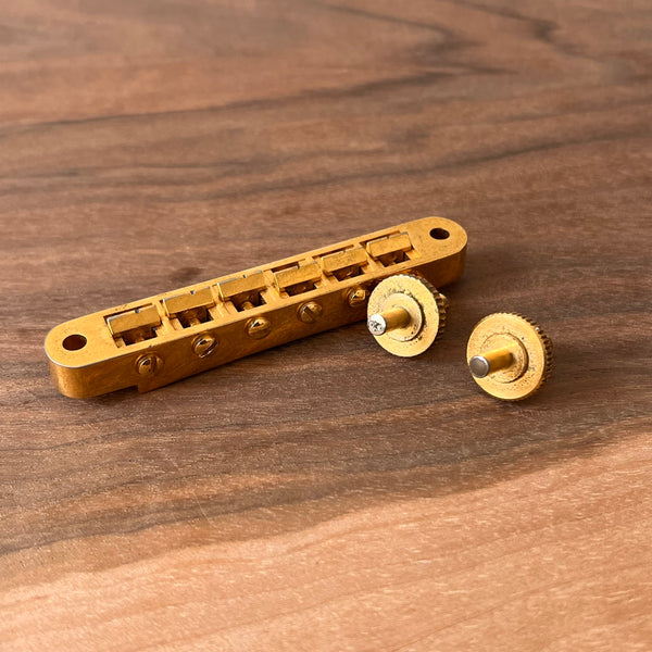 Schaller Nashville Tune-O-Matic Style Bridge - Gold - 1