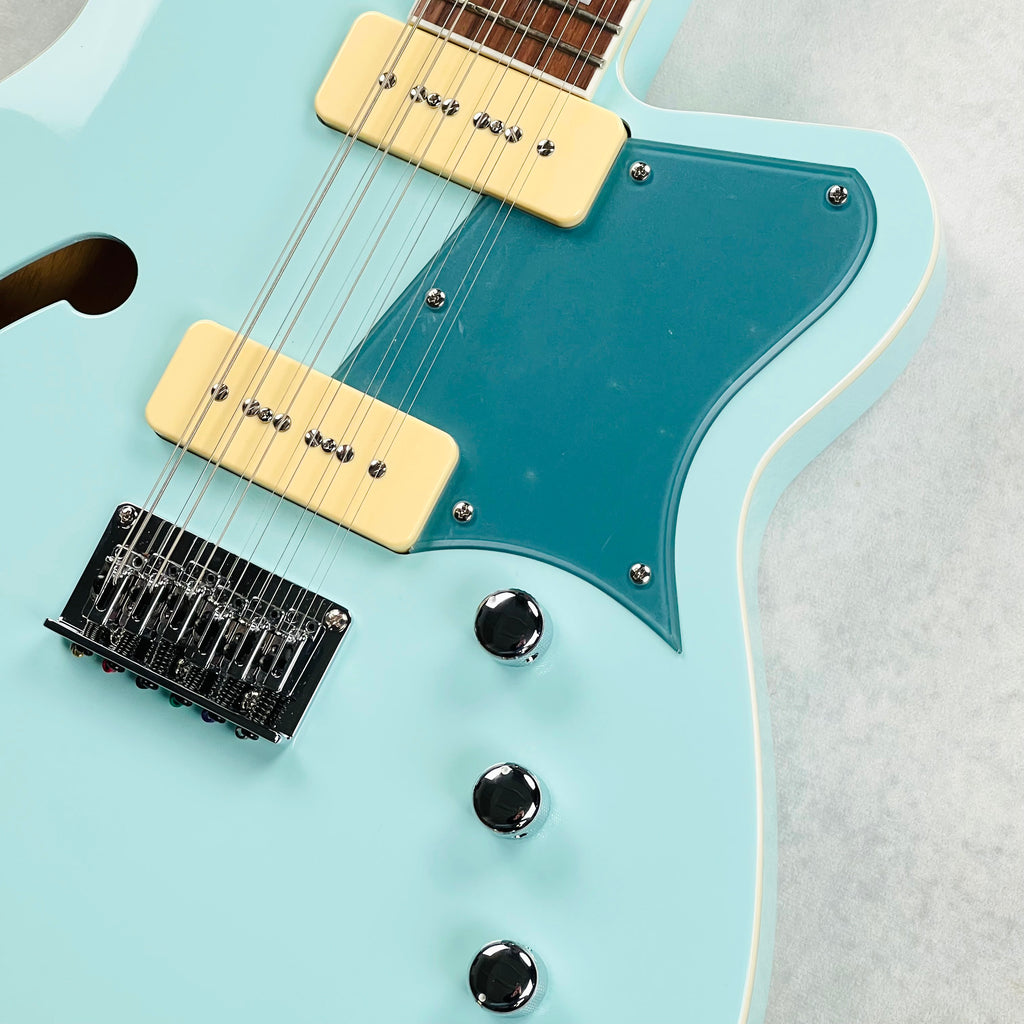 Reverend Airwave 12 12-String Electric Guitar 2025 - Chronic Blue - 6