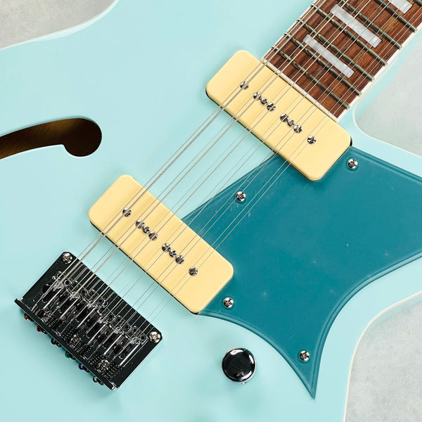Reverend Airwave 12 12-String Electric Guitar 2025 - Chronic Blue - 7