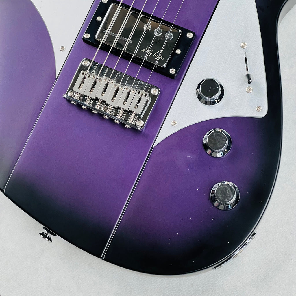 Reverend BC1 Billy Corgan Signature 2010s - Satin Purple Burst - 5