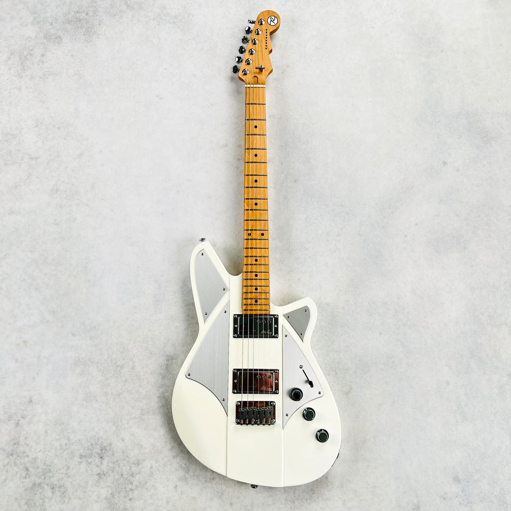 Reverend Billy Corgan Signature 2025 - Satin Pearl White - 2