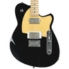 Reverend Charger HH - Midnight Black - 1
