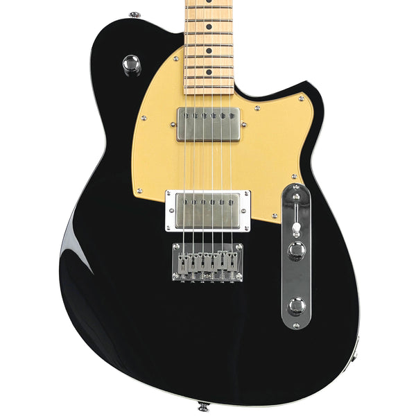 Reverend Charger HH - Midnight Black - 1