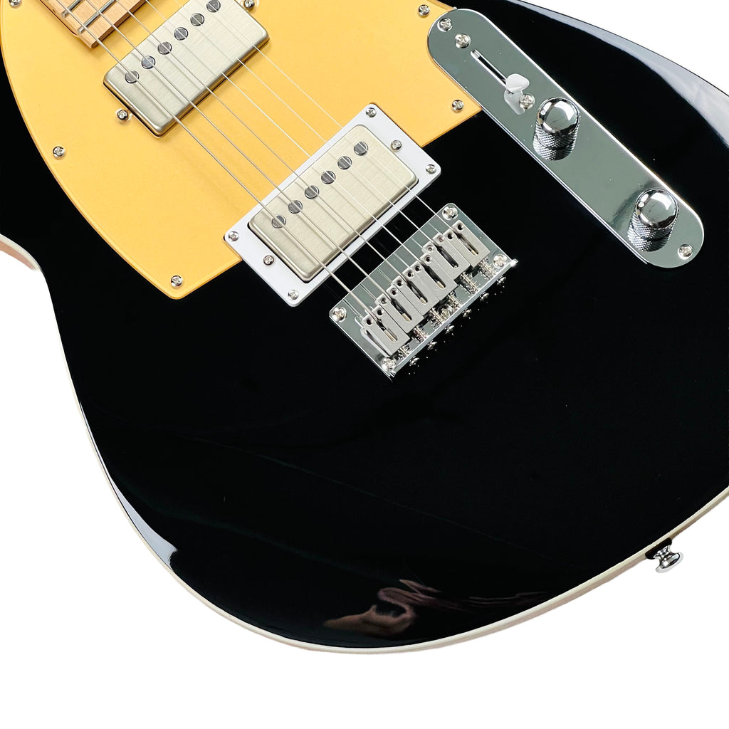 Reverend Charger HH - Midnight Black - 4