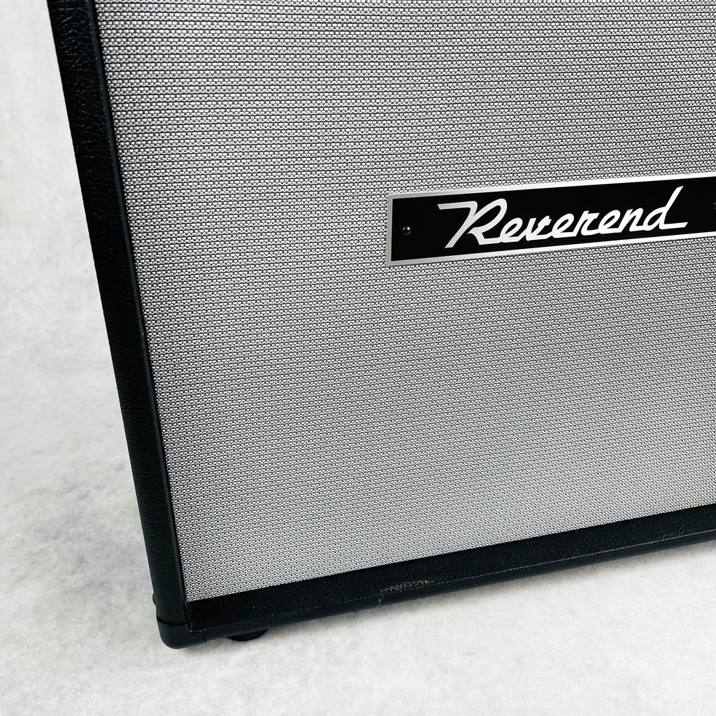 Reverend Hellhound 40/60 Head & 4x10" Cabinet Amplifier Stack 2001 - Black - 11