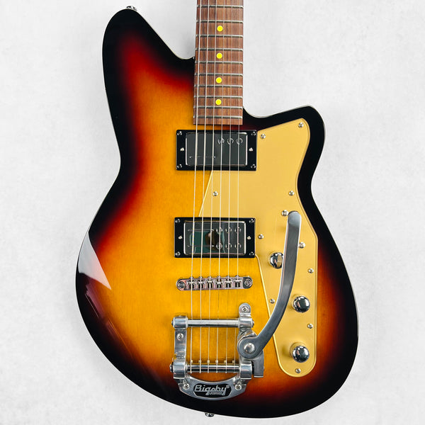 Reverend Jetstream HC Bigsby 2020s - 3-Tone Burst - 1