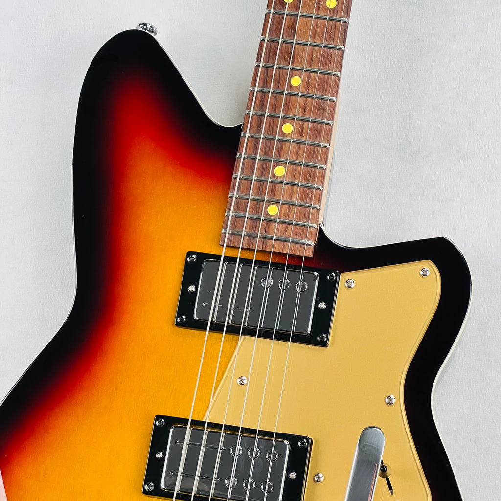 Reverend Jetstream HC Bigsby 2020s - 3-Tone Burst - 3