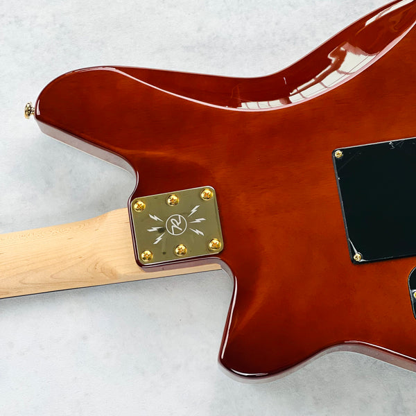 Reverend Kingbolt Flame Maple 2025 - Coffee Burst - 15