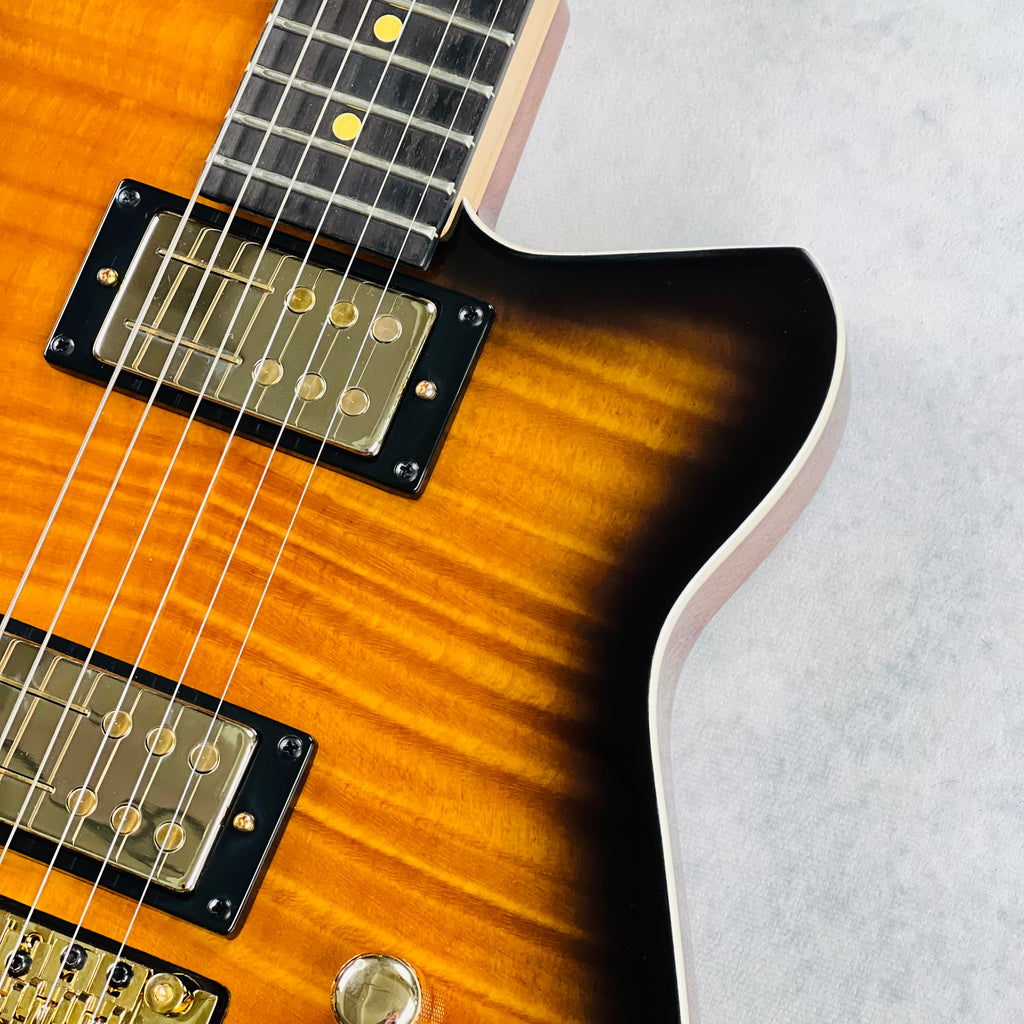 Reverend Kingbolt Flame Maple 2025 - Coffee Burst - 6