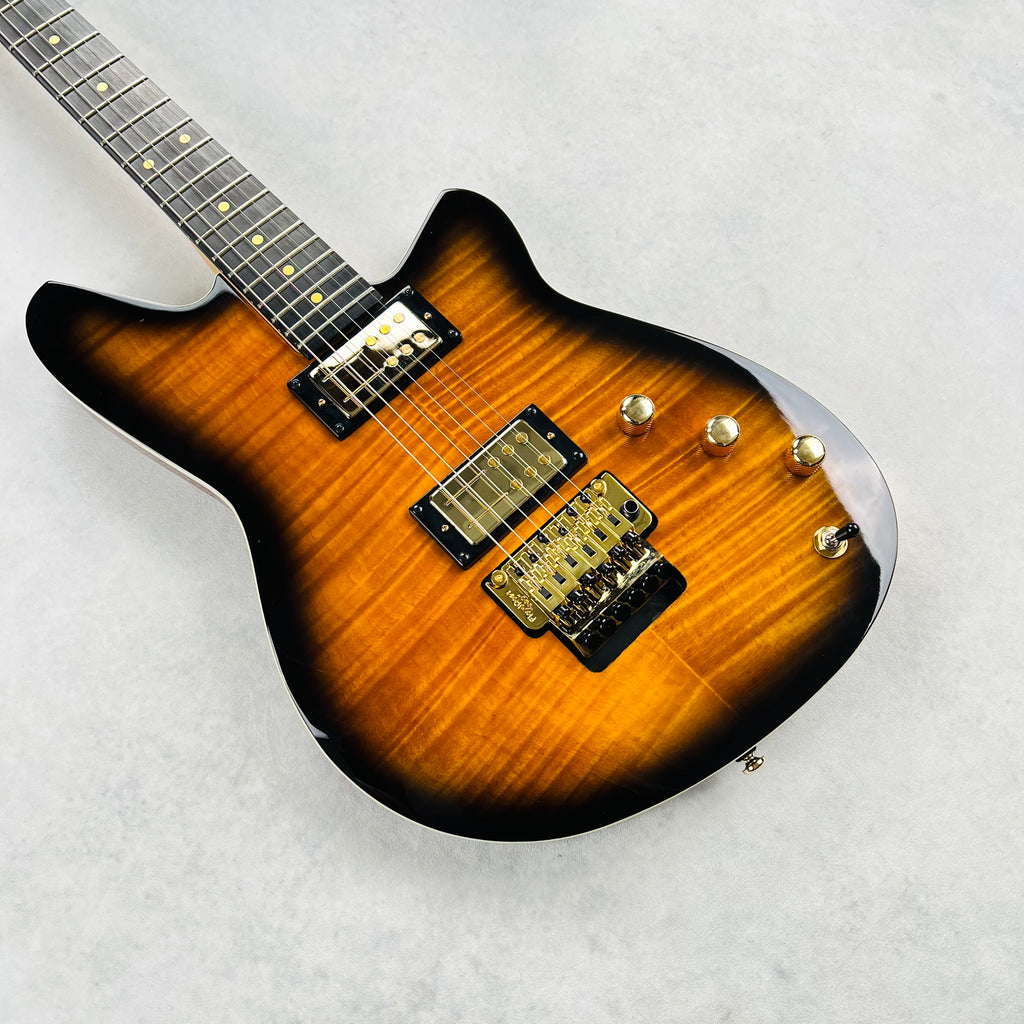 Reverend Kingbolt Flame Maple 2025 - Coffee Burst - 8
