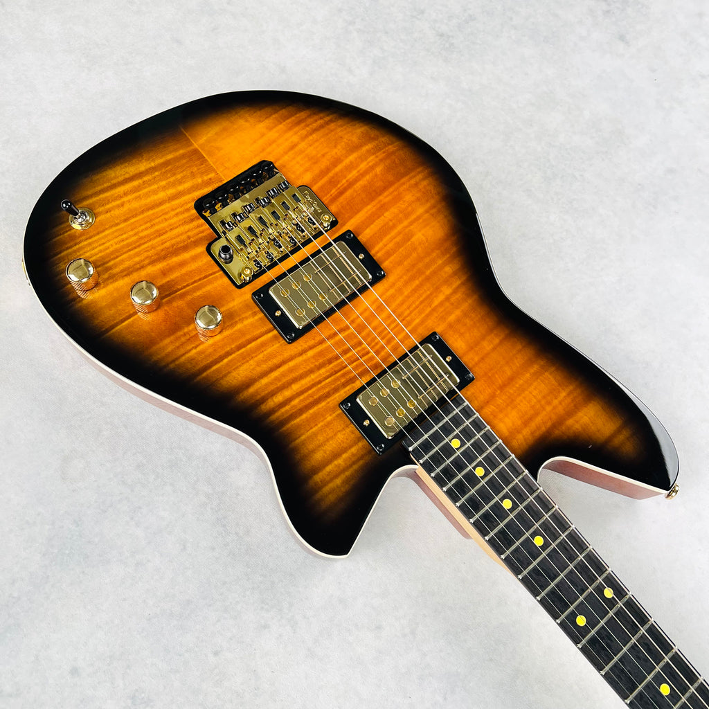 Reverend Kingbolt Flame Maple 2025 - Coffee Burst - 9